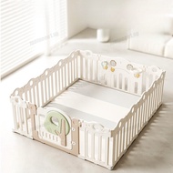 Baby Playpen Foldable Game Playpen Baby Protective Fence Multi Functional Dual Door Lock Foldable Pl