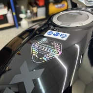 XIII Honda CB1100 EX RS CB350 GB350 Diamond Shape Laurel Decoration Car Sticker