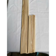 Square pine wood bar 1cm x 1cm x length 50cm,40cm,60cm,80cm,1m,1m2