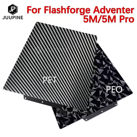 For Flashforge Adventurer 5m Build Plate AD5M 235x235 Double Sided Print Spring Steel Sheet For Flas