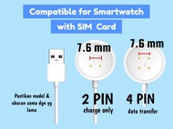 RC Kabel smartwatch kabel pengisi daya magnetis pengisi daya DS8/DW89/DW88/DW98/S12/S9 Ultra2/CDS9/T