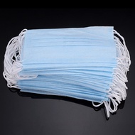 50pcs Ear Loop Face Mask Respirator Face Anti-Dust Face Surgical Masks For Dental Medical Daily Use
