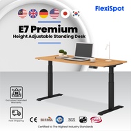 FLEXISPOT Malaysia E7 Pro Electric Height Adjustable Sit Stand Table Home Office Standing Desk