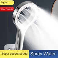 Jiayun Pressurized Shower Head Shower Bathroom Water Heater Household Bath Pressurized Shower Head Shower Rain Set