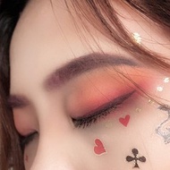 愛莉絲夢遊 -2入紋身貼紙 原創手繪設計 | 萬聖節 | 派對裝扮