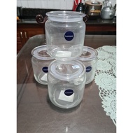 [ Luminarc glass jar ] ARC company product 4 Luminarc glass spice jar 500ml