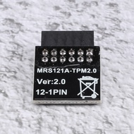 TPM 2.0 Encryption Security Module Remote Card LPC-12PIN Module for  12PIN LPC TPM2.0 LPC 12 Pin Sec