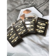 3d Glam Premium Weasel Eyelashes Box Of 3 Pairs