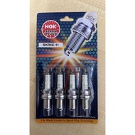 100% ORIGINAL NGK Proton Wira 1.6 Waja 1.6 1.8 Perdana Nissan Toyota Spark Plug BKR6E11 (Small Head)