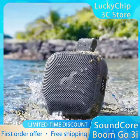 Anker Soundcore Boom Go 3i Outdoor Speaker Bass Wireless Bluetooth 6.0 Portable Audio Type-C Interfa