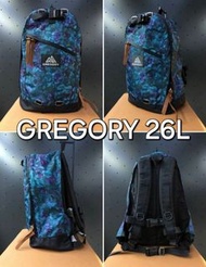 即日交收 藍花 26L‼️ GREGORY 背囊 26L BLUE TAPESTRY 書包 backpack Gregory背囊 Gregory Day Pack backpack  開學  書包  