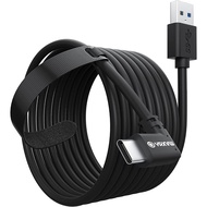Kabel Pautan 10FT untuk Meta Oculus Quest 3S, Quest 3, Quest 2, Kabel Kord Pengecasan Pemindahan Dat
