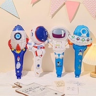 Balon foil pentungan karakter kartun astronot roket princess