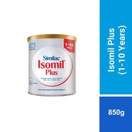 Isomil Plus Soy Formula for Milk Protein Allergy 1 to 10 y/o Tin (850g) [Exp 13 Sep 2026 & / Later]