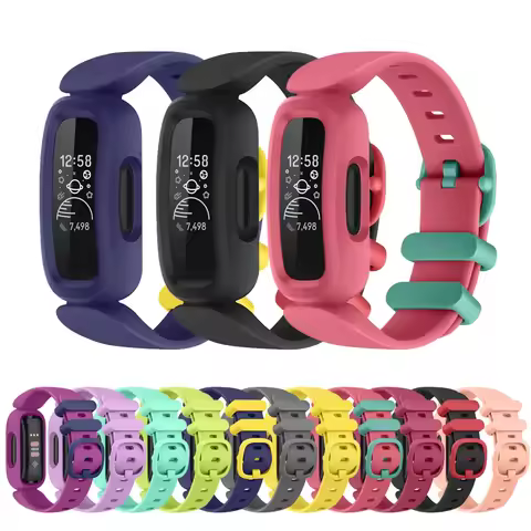 Soft TPU Strap For Fitbit inspire 2/inspire HR/Ace 2/Ace 3 Band Wristband Bracelet Watchband Replace