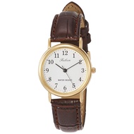 [Citizen Q&Q] Watch Analog Waterproof Leather Strap Q997-104 Women's White [Direct From JAPAN]