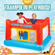 Intex IT 48260 Jump-O-Lene Inflatable Trampoline Playhouse Jumping Ball Pit 3-6 Years Old Tempat Lom