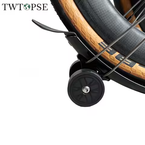 TWTOPSE P T Line Bike Mudguard Wheel For Brompton Folding Bicycle 45mm Mud Guard Fender Wheel Double