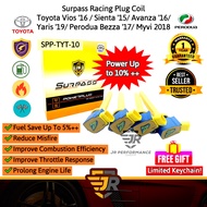 Surpass Power Plus Ignition Plug Coil New Vios Baru Sienta Avanza Bezza New Myvi Lama M800 Car Engin