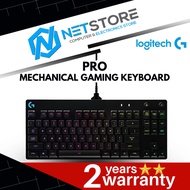 LOGITECH G PRO MECHANICAL GAMING KEYBOARD - GX BLUE CLICKY SWITCHES - 920-009396