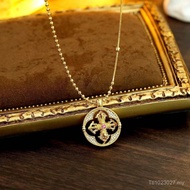 Niche au750 Jewelry Gold Cross Gold Pendant Vajra Fashion Necklace 18k Unique k Water Shell Pendant 