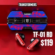 全新✅ Transformers TF-T01 變形金剛真無線藍牙耳機 紅色 柯柏文Optimus Prime 降噪ENC Bluetooth 5.4 wireless earphones earbu