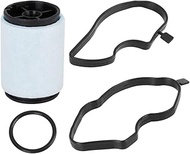X AUTOHAUX Crankcase Breather Oil Separator Filter for BMW E46 E39 X5 M57 Engine