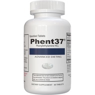 Phent37 (1 Bottle - 60 Tablets) phenylethylamine HCL - Advanced Dieting | Speckled Tablets - Dietary