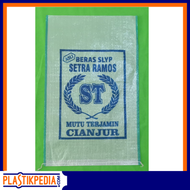 Karung Beras Plastik Setra Ramos ST Cianjur 25 kg – Ukuran 45x75 cm (Isi 50)