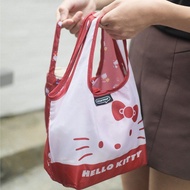 recycle bag foldable recycle bag foldable cute Japanese Kitty Cat Cartoon Portable Folding Lunch Bag
