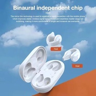 SO3-TWS Ear Clip TWS Wireless Earbuds – LED Display Charging Case (White/Black)