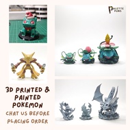 Resin 3D Printed and Painted Pokemon & Digimon (Figures, Keycaps, Funko, Miniatures, Displays)