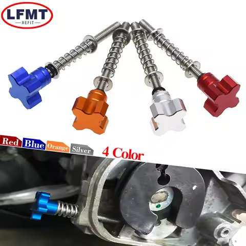 Motocross CNC Fuel Idle Speed Adjuster Screw For Husqvarna TE250i TE300i TX300i TE150i For KTM EXC X
