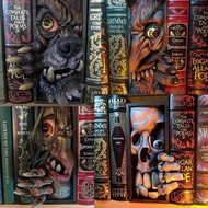 New Product Frankenstein's monster booknook Demon Bookend Resin Ornament Book Support