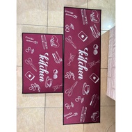 Kitchen mat set of 2 kitchen mat