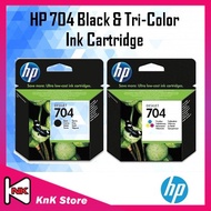 HP 704 Black Single / Tri-Colour Single / (1+1) HP 704 Black + Tri-Colour Ink Cartridge