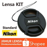 Lens Cap Kit Nikon D40 D40x D60 D3000 D3100 D3200 D5000 D5100 D5200 Lenscap 18-55mm 52mm
