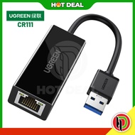 Hotdeal Ugreen CR111 USB 3.0A To Gigabit Ethernet Adapter USB Ethernet Adapter Computer Accessories 