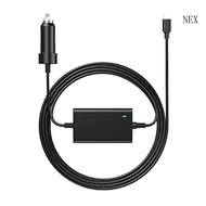 NEX Reliable 12-24V to 20V5A Car Power Adapters 100W Laptops Type C Charger