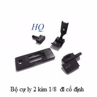 Fixed 2-needle 1/8 dl distance set