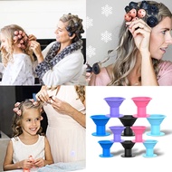 10/20/30/set Soft Rubber Magic Hair Care Rollers Silicone Hair Curler No Heat No Clip Hair Curling S