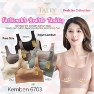 BYEOLSTORE_ID - TALLY 6703 ALL SIZE SPORT BRA - BRALETTE TALLY 6703 KNIT SPORT BRA KEMBEN BRA -