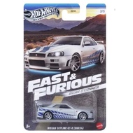 HW Hotwheels Nissan Skyline R34 and Supra Q 24 Bonus 1 RegHW