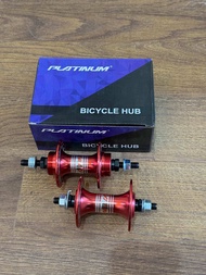 ( HFH PLATINUM / 36H / CNC ) Hub Freehub Bos Tromol Sepeda BMX Platinum Haro Bearing Lubang 36H Hole