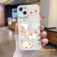 Case FOR Samsung Many Cats Glass Stand Matte Mobile Phone GalaxyA51 A53 A54 A52s A03 A05 A10 A12 A21