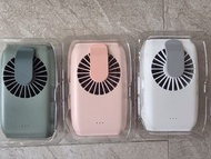 懒人桌面電池充电寶風扇便携usb迷你户外大風力静音降温制電風扇