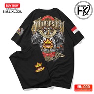 RX-King Jamnas Anniversary 4 T-Shirt - South Cianjur Rx-King T-Shirt - Men and Wanita - Cotton Combe