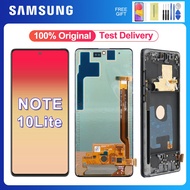 6.7" Original Screen For Samsung Galaxy Note 10 Lite N770 N770F LCD Display Touch Screen Digitizer A