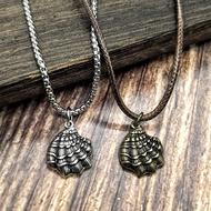 Shell Ocean Necklace Ocean Style aa20 Old Brass Pendant Retro Made Conch Small Marine Life Series Br