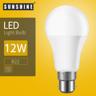 陽光 - (LGS-12B22W)LED燈膽(A60球膽) 12W B22釘頭 黃光 - LED球膽 LED球泡 LED燈泡 LED球形膽